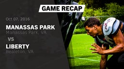 Recap: Manassas Park vs. Liberty  2016