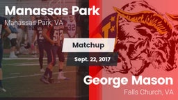 Matchup: Manassas Park High vs. George Mason  2017