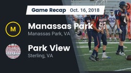 Recap: Manassas Park vs. Park View  2018