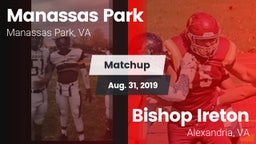 Matchup: Manassas Park High vs. Bishop Ireton  2019
