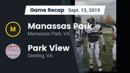 Recap: Manassas Park  vs. Park View  2019