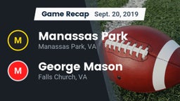 Recap: Manassas Park  vs. George Mason  2019