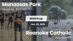 Matchup: Manassas Park High vs. Roanoke Catholic  2019