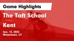The Taft School vs Kent Game Highlights - Jan. 12, 2022