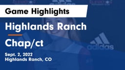 Highlands Ranch  vs Chap/ct Game Highlights - Sept. 2, 2022