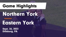 Northern York  vs Eastern York  Game Highlights - Sept. 26, 2022