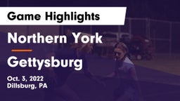 Northern York  vs Gettysburg  Game Highlights - Oct. 3, 2022