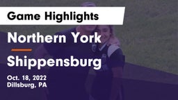 Northern York  vs Shippensburg  Game Highlights - Oct. 18, 2022