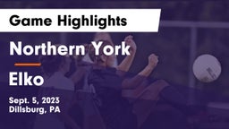 Northern York  vs Elko  Game Highlights - Sept. 5, 2023