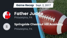 Recap: Father Judge  vs. Springside Chestnut Hill Academy  2017