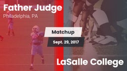 Matchup: Father Judge High vs. LaSalle College 2017