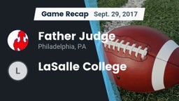 Recap: Father Judge  vs. LaSalle College 2017