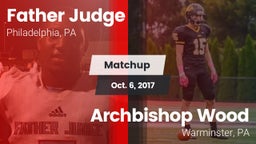 Matchup: Father Judge High vs. Archbishop Wood  2017