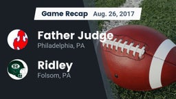 Recap: Father Judge  vs. Ridley  2017