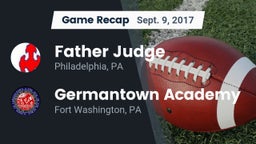 Recap: Father Judge  vs. Germantown Academy 2017