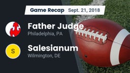 Recap: Father Judge  vs. Salesianum  2018