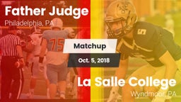 Matchup: Father Judge High vs. La Salle College  2018