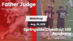 Matchup: Father Judge High vs. Springside Chestnut Hill Academy  2019