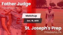 Matchup: Father Judge High vs. St. Joseph's Prep  2019