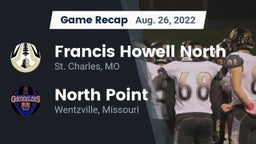 Recap: Francis Howell North  vs. North Point  2022