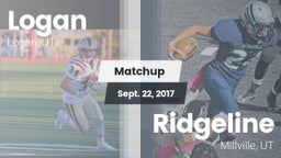 Matchup: Logan  vs. Ridgeline  2017