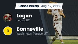 Recap: Logan  vs. Bonneville  2018