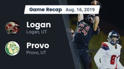 Recap: Logan  vs. Provo  2019