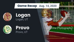 Recap: Logan  vs. Provo  2020