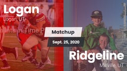 Matchup: Logan  vs. Ridgeline  2020