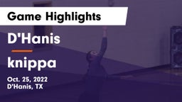 D'Hanis  vs knippa Game Highlights - Oct. 25, 2022