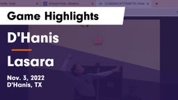 D'Hanis  vs Lasara  Game Highlights - Nov. 3, 2022