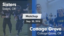 Matchup: Sisters  vs. Cottage Grove  2016
