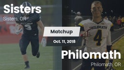 Matchup: Sisters  vs. Philomath  2018