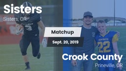 Matchup: Sisters  vs. Crook County  2019