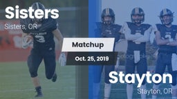 Matchup: Sisters  vs. Stayton  2019