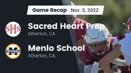 Recap: Sacred Heart Prep  vs. Menlo School 2022
