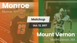 Matchup: Monroe  vs. Mount Vernon  2017