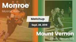 Matchup: Monroe  vs. Mount Vernon  2018