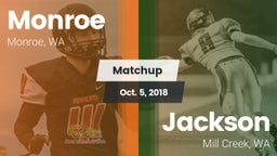 Matchup: Monroe  vs. Jackson  2018