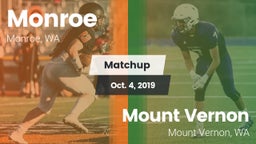 Matchup: Monroe  vs. Mount Vernon  2019