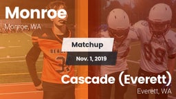 Matchup: Monroe  vs. Cascade  (Everett) 2019