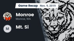 Recap: Monroe  vs. Mt. Si 2019