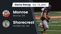 Recap: Monroe  vs. Shorecrest  2021