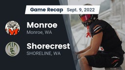 Recap: Monroe  vs. Shorecrest  2022