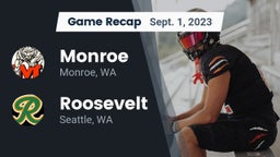 Recap: Monroe  vs. Roosevelt  2023