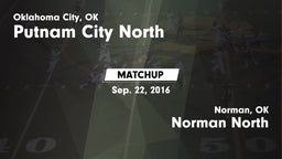 Matchup: Putnam City North vs. Norman North  2016