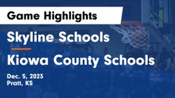 Skyline Schools vs Kiowa County Schools Game Highlights - Dec. 5, 2023