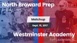Matchup: North Broward Prep vs. Westminster Academy 2017