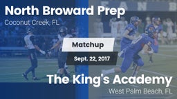 Matchup: North Broward Prep vs. The King's Academy 2017