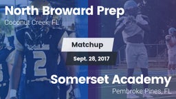 Matchup: North Broward Prep vs. Somerset Academy  2017